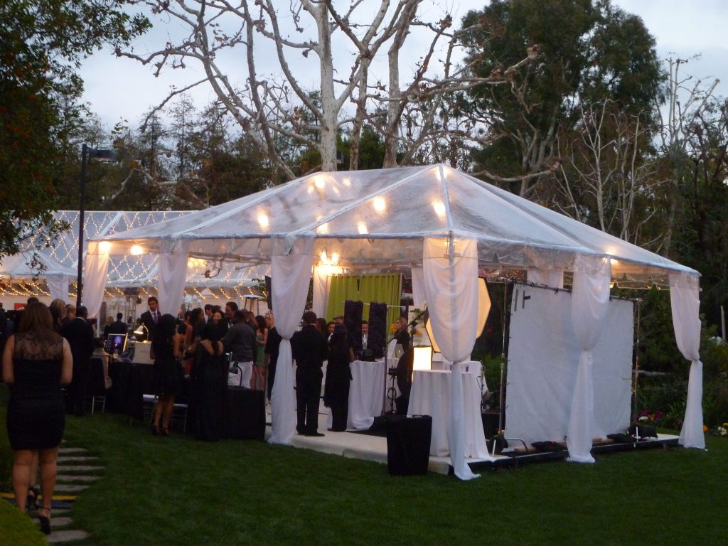 wedding tent in Los Angeles